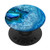 Blue Teal Turquoise PopSockets PopGrip  Swappable Grip for Phones  and  Tablets