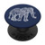 Navy Blue - Elephant Mandala Floral Flower Design PopSockets Grip and Stand for Phones and Tablets