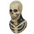 Demi Sharky Skull Skeleton Mask Bone Halloween Costume Latex Full Head Adult Cosplay Creepy Props  black