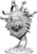 Nolzurs Dungeons  and  Dragons Unpainted Miniatures  Beholder