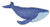 Wild Republic Blue Whale Plush  Stuffed Animal  Plush Toy  Gifts for Kids  Cuddlekins 20 Inches