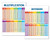 Multiplication and Division Chart  17X22 Laminated Math Posters  Includes 1 Timetable Chart for Kids and 1 Division Chart Poster