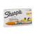 Sharpie 1878457 Neon Fine Point Permanent Marker  Neon Orange  12-Pack