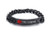 VNOX Type 1 Diabetes Men's Medical Alert ID Bracelet Tag Stainless Steel Link Chain Wrist  Free Engraving  8.5 inches Black