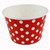 Worlds Paper Ice Cream Cups Polka Dot Paper Yogurt Cups 8oz Red 50 pack