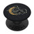 Moon Clouds Black PopSockets PopGrip  Swappable Grip for Phones  and  Tablets