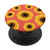 Sunflower Coral Orange Design PopSockets PopGrip  Swappable Grip for Phones  and  Tablets
