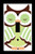 Single Toggle  1-toggle  Light Switch Plate Cover - Spring Owls 1 - Owl Pose 4