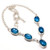 Swiss Blue Topaz Gemstone Handmade Necklace