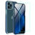 zelaxy Case Compatible with iPhone 12 Pro Max case with Screen Protector Protective Anti-Slip Anti-Yellow Clear Transparent Case with Shockproof Bumper for iPhone 12 Pro Max 6.7 inch  Blue