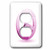 3dRose lsp_101287_6 Pink Peace Sign 2 Plug Outlet Cover Multicolor