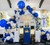 Oopat DIY Royal Blue Balloon Garland Kit for Royal Prince Baby Shower Wedding Graduation Boys First Birthday Party Centerpiece Backdrop Party Decoration