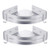 RANK 2-Pack Bathroom Corner Shelf Shower Caddy Organizer for Kitchen No Drilling Bathroom Corner Shelves Shower Caddies with Hooks  Silver RANK 2-Pack Bathroom Corner Shelf Shower Caddy Organizer for Kitchen No Drilling Bathroom Corner Shelves Shower Caddies with Hooks  Silver