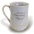 Abbey Gift Purple  Abbey  and  CA Gift  16oz Floral Nana Ceramic Pottery Mug  5"