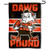 WinCraft Cleveland Browns Dawg Pound Double Sided Garden Flag WinCraft Cleveland Browns Dawg Pound Double Sided Garden Flag