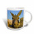3dRose mug_81827_2"Greece  Mykonos  Hora  donkey and stone fence - EU12 DGU0093 - Darrell Gulin" Ceramic Mug  15 oz  Multicolor