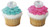 Iridescent Diamond Ring Cupcake Rings (24 Count)