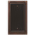 AmerTac 94BVB Amerelle Continental Aged Bronze Cast 1 Blank Wallplate