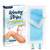 Wax Strips Hair Removal Kit for Body  Arms  Legs  Underarm Hair  Eyebrow  Bikini  and Brazilian  Waxing Strips for Women Contains 40 Strips  6 PCS Finish Wipes  Blue