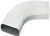 AMERIMAX HOME PRODUCTS 33065 2x3 Galvanized B Elbow, White