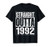 Straight Outta 1992 29th Bithday GIft 29 Years Old Birthday T-Shirt