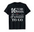 16 Years Down Forever to Go Couple 16th Wedding Anniversary T-Shirt