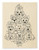 STAMPENDOUS Dog Tree Wood Stamp