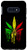 Galaxy S10e Dripping Paint Weed Leaf Melting Rasta Colors Case