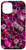 iPhone 12 12 Pro Floral Flowers Pink Yellow Orange Grey Pattern Case
