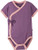 Babysoy Baby Girls' Kimono Bodysuit  Baby  - Eggplant - 6-12 Months