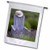 3dRose fl_147991_1 Garden, Adirondack Chair, Washington, USA Us48 Jme0645 Garden Flag, 12 by 18"