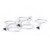9mmx8mm Triangular Panel Lock Metal Triangle Socket Spanner Key 5 Pcs