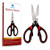 MightySharp 1 Best Kitchen Scissors Rust-Resistant  Knife-Sharp Heavy Duty Utility Shears