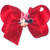 DS-285M Medium Minnie Mouse Miniature with Red Glitter Mesh over Red