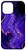 iPhone 12 Pro Max Acrylic Paint Pouring Abstract Artwork Pattern Purple Violet Case