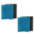 HQRP 2-Pack Submersible Pond Filter Flat Box Filter Pads Compatible with Tetra SF1  FK5  FK6 Coaster