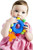 Baby Rosary "My First Rosary"  Plush Marian Blue Rattle