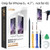 Screen Replacement Compatible with iPhone 6, in White 4.7'' with Tools, Manual, Screen Protectors, LCD Repair Kit Display Full Front Touch Screen Digitizer Frame Assembly