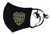 Club Atletico Boca Juniors Face Mask Black