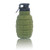 Tufcup Spittoon Bottle for Chewing Tobacco - Reusable Spit Dipping Cup with Lid - Collapsible  Spill Resistant  Leak Proof Travel Spitter - Silicone Body - Fits Most Cup Holders  Army Green Grenade