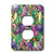 3dRose lsp_5726_6 Iris 2 Plug Outlet Cover
