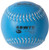 Markwort Weighted 12-Inch Softball-Leather Cover  Blue