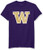 Elite Fan Shop NCAA Washington Huskies Mens T Shirt Team Color Icon  Washington Huskies Purple  Medium