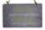 Pray About Everything Worry About Nothing Sign With Inspiration Words Plaque Purple Color (10" x 6")