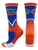 TCK Florida Gators Victory Crew Socks  Royal Orange White  X-Large