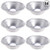 Tart Pan, 14 Pack Aluminum Alloy Egg Tart Molds Cupcake Cake Cookie Mould Tin Baking and Pastry Tools