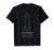 Starship SN8 Space Exploration Rocket blueprint T-Shirt