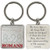 Romans 8:28 According to His Purpose Silver Finish Christian Key Ring Keychain