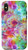 iPhone X XS Green Yellow Orange Red Purple Pink Tie Dye Pattern AEH563 Case