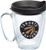 Tervis NBA Toronto Raptors Primary Logo Tumbler with Emblem and Black Lid 16oz Mug  Clear
